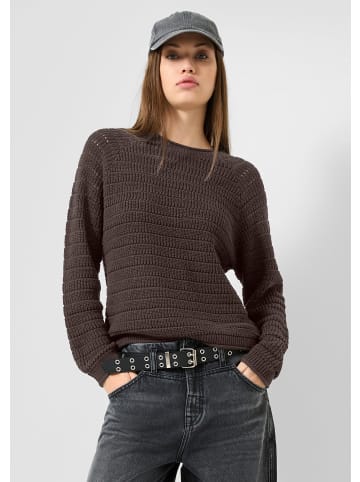 QS Strickpullover in 8945_dunkelbraun