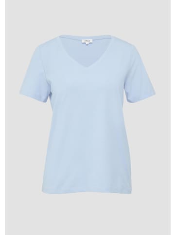s.Oliver T-Shirt in 5083_hellblau