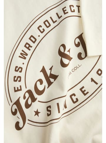 Jack & Jones T-Shirt 'Dover' in beige