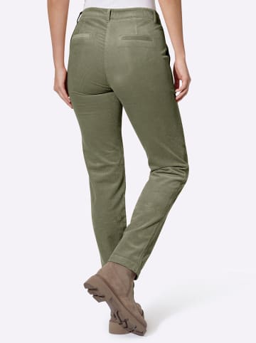 Heine Cord-Hose in khaki