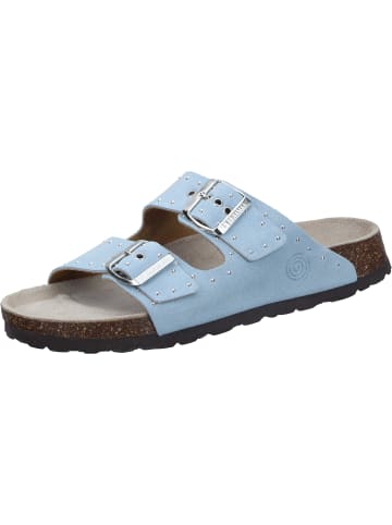 Dr. BRINKMANN Klassische Pantoletten in hellblau