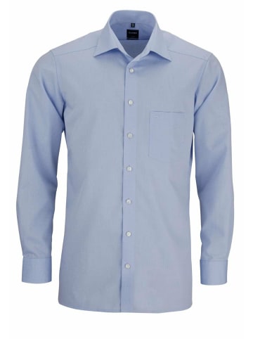 OLYMP  Langarm Business Hemd für Herren in blau