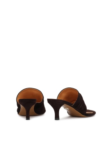 Kazar Slipper in Dunkelbraun