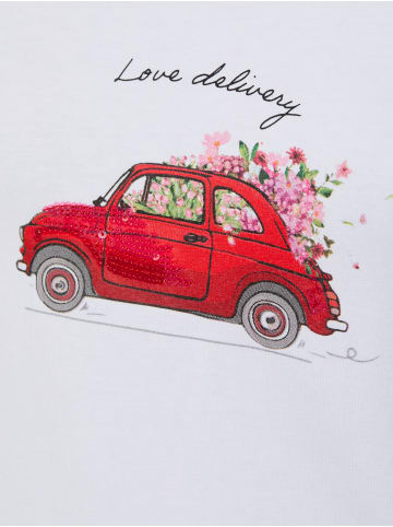 More & More Shirt in weiß mehrfarbig