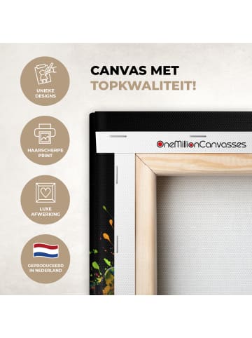 MuchoWow Leinwand bilder Geschmackvolle Löffel (BxH)