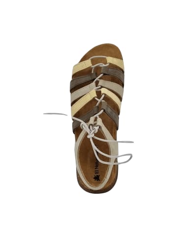El Naturalista Komfort Sandalen in Beige