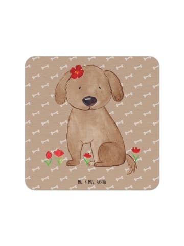 Mr. & Mrs. Panda Tassenuntersetzer Hund Dame ohne Spruch in Hundeglück