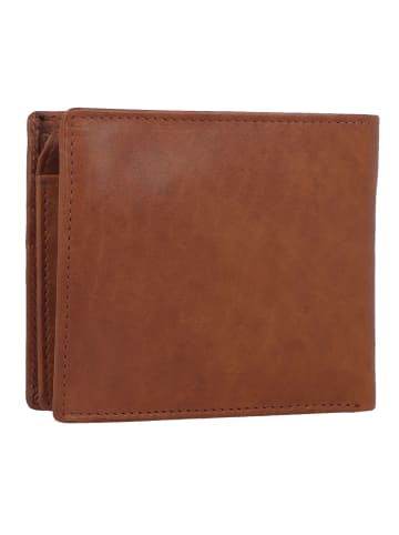 Greenburry Newport Geldbörse RFID Schutz Leder 11 cm in caramel