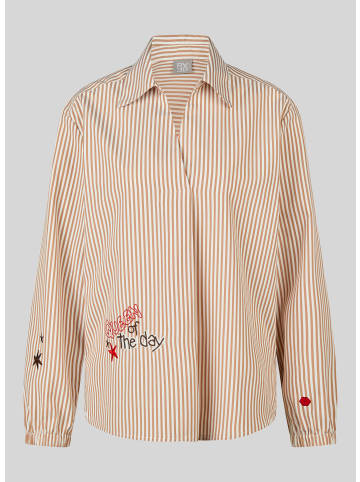 Rabe Bluse in Braun