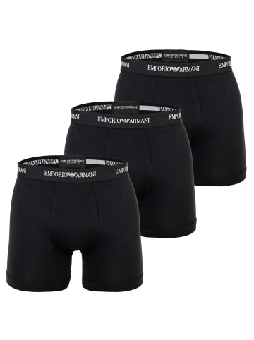 Emporio Armani Boxershort 3er Pack in Schwarz