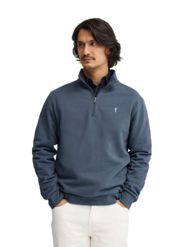 Polo Club Sweatshirt RIGBY GO SWEAT ZIPPER NECK VO in Denim