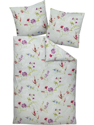 Janine Mako-Satin Bettwäsche in mint