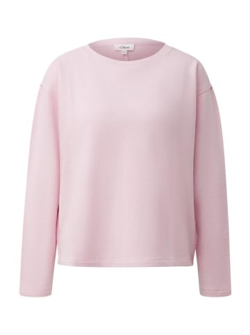 S.OLIVER RED LABEL Sweatshirt in pink