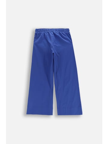Coccodrillo Stoffhose mit weitem Bein in kobaltblau