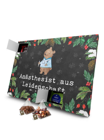 Mr. & Mrs. Panda Adventskalender Anästhesist Leidenschaft mit Sp... in Kreidetafel