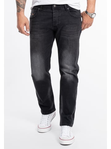 Rock Creek Jeans Straight Leg in Schwarz