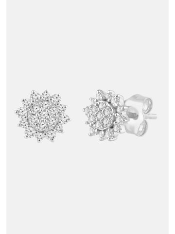Diamant Exquis Ohrringe aus 585 Weißgold mit Diamant