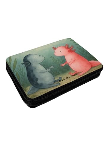 Mr. & Mrs. Panda Federmappe Axolotl Liebe Design ohne Spruch in Weiß