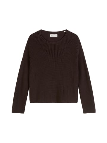 Marc O'Polo Strickpullover regular in dark coffee