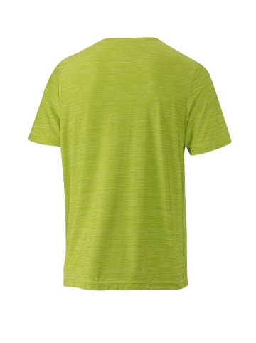 Joy Sportswear Rundhalsshirt VITUS in acid lime melange