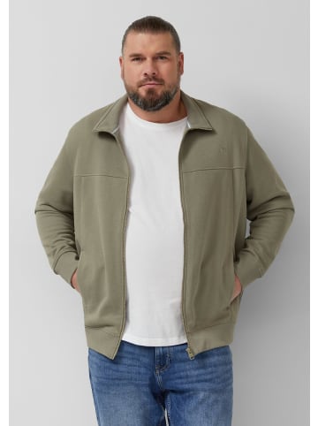 s.Oliver Sweatshirt Jacke in 7853_olivgrün