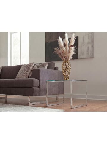 FineBuy Vase in Gold / Aluminium / 19x19x45