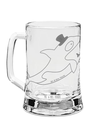 Mr. & Mrs. Panda Seidel Orca Zylinder ohne Spruch in Transparent