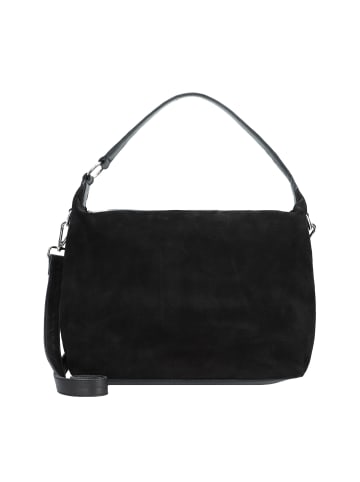 Cowboysbag Creston Schultertasche Leder 32 cm in black-black