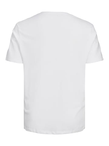 Jack & Jones 2er-Set Plus Size T-Shirt Logo in Weiß-2