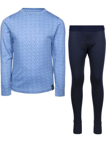 Trespass Kinder Funktionsunterhose "Alec Base Layer Set" in Blau