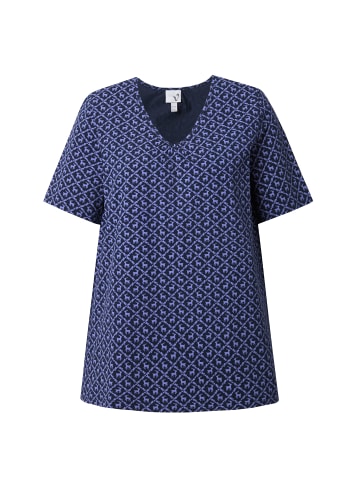 Ulla Popken Shirt in royalblau