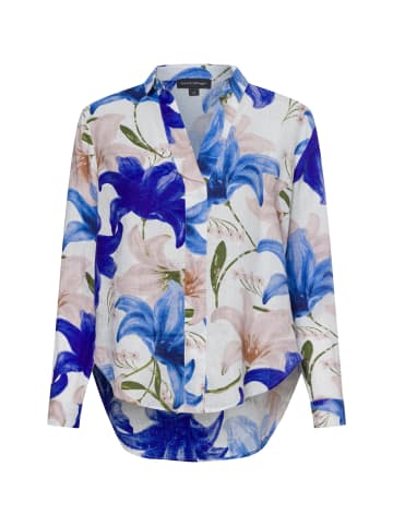 Franco Callegari Bluse in weiß blau - 0029