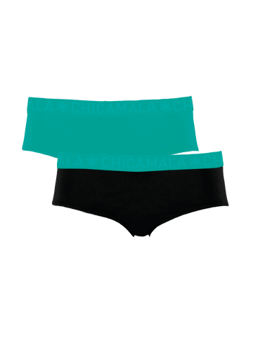 Muchachomalo 2er-Set: Boxershort in Mehrfarbig - für Frauen