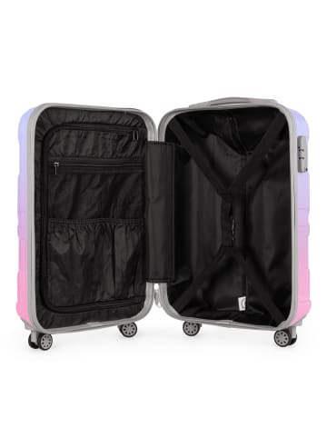 suitline Handgepäckkoffer 55x35x20 cm Carry-On 55cm Hartschale 34 L in Sakura