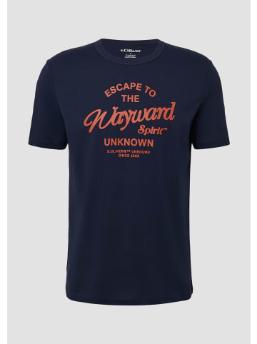 s.Oliver T-Shirt in 59D1_navy