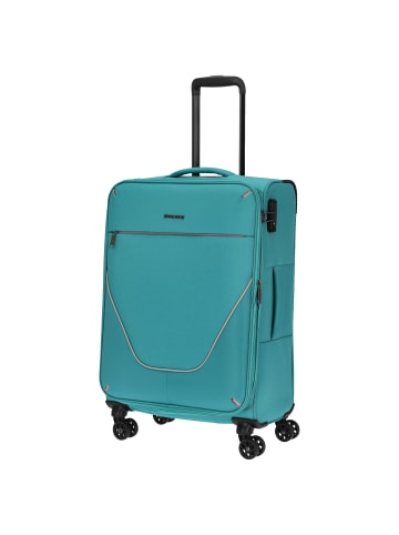 Stratic Strong - 4-Rollen-Trolley M 65 cm erw. in petrol