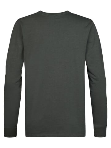 Petrol Industries Langarmshirt porter in Grün