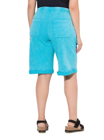Ulla Popken Shorts in tiefes aqua