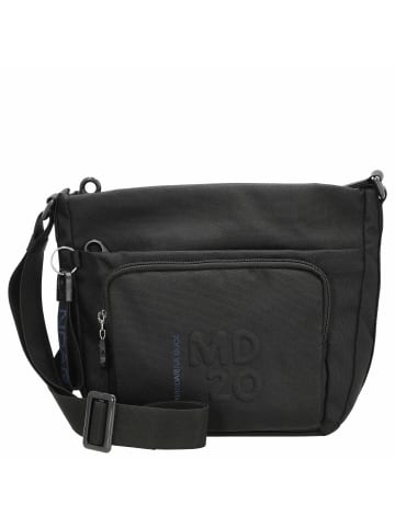 Mandarina Duck MD20 Crossover - Umhängetasche M 30 cm (pirite) in schwarz