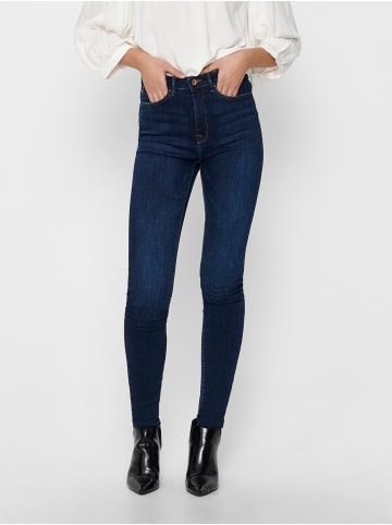 ONLY High Waist Skinny Jeans Lange Stretch Hose ONLPAOLA Röhrenjeans in Blau