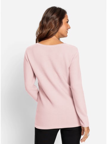 WITT WEIDEN Feinstrickpullover in hellrosé