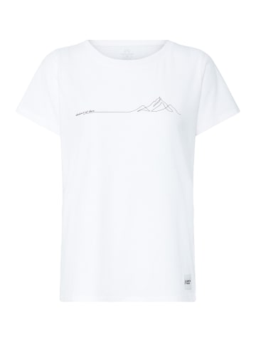 North Bend T-Shirt NBCarla W in Weiß