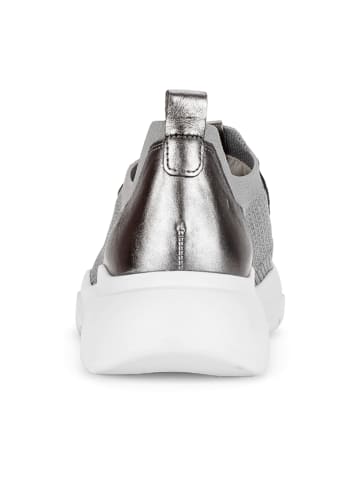 Gabor Sportliche Schnürschuhe in Silber