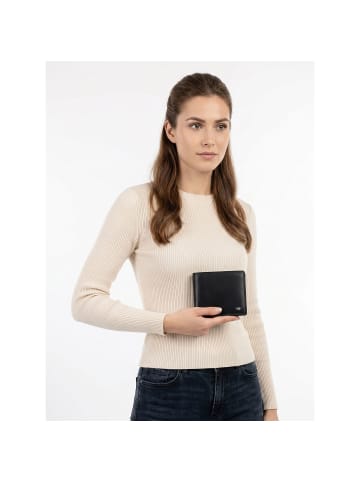 Golden Head Polo Geldbörse RFID Schutz Leder 13 cm schwarz
