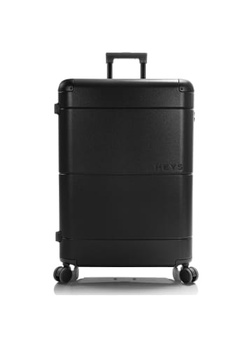 Heys Zen 4 Rollen Trolley L 76 cm mit Dehnfalte in black
