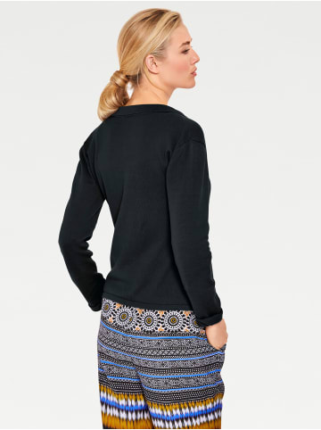 Heine Feinstrickjacke in schwarz