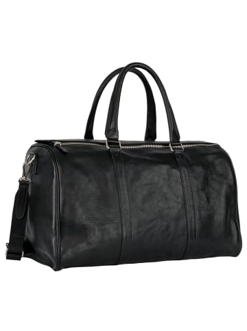 Leonhard Heyden Bergamo Reisetasche Leder 55 cm in schwarz