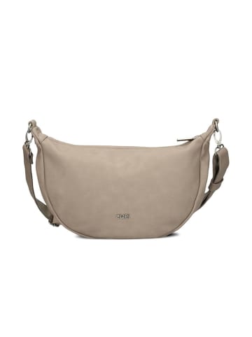 Zwei Mademoiselle.M Umhängetasche 34 cm nubuk cappuccino