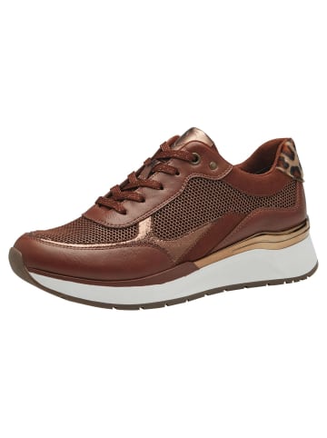 Marco Tozzi Sneaker in COGNAC COMB