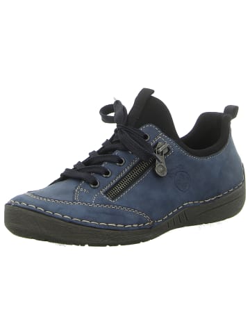 rieker Sportlicher Schnürschuh in blau